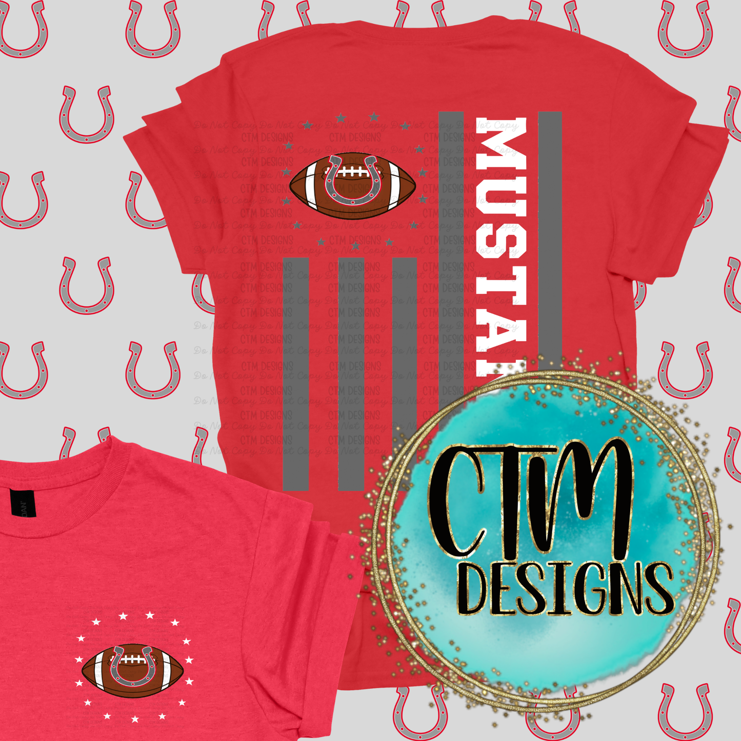 Mustangs Flag