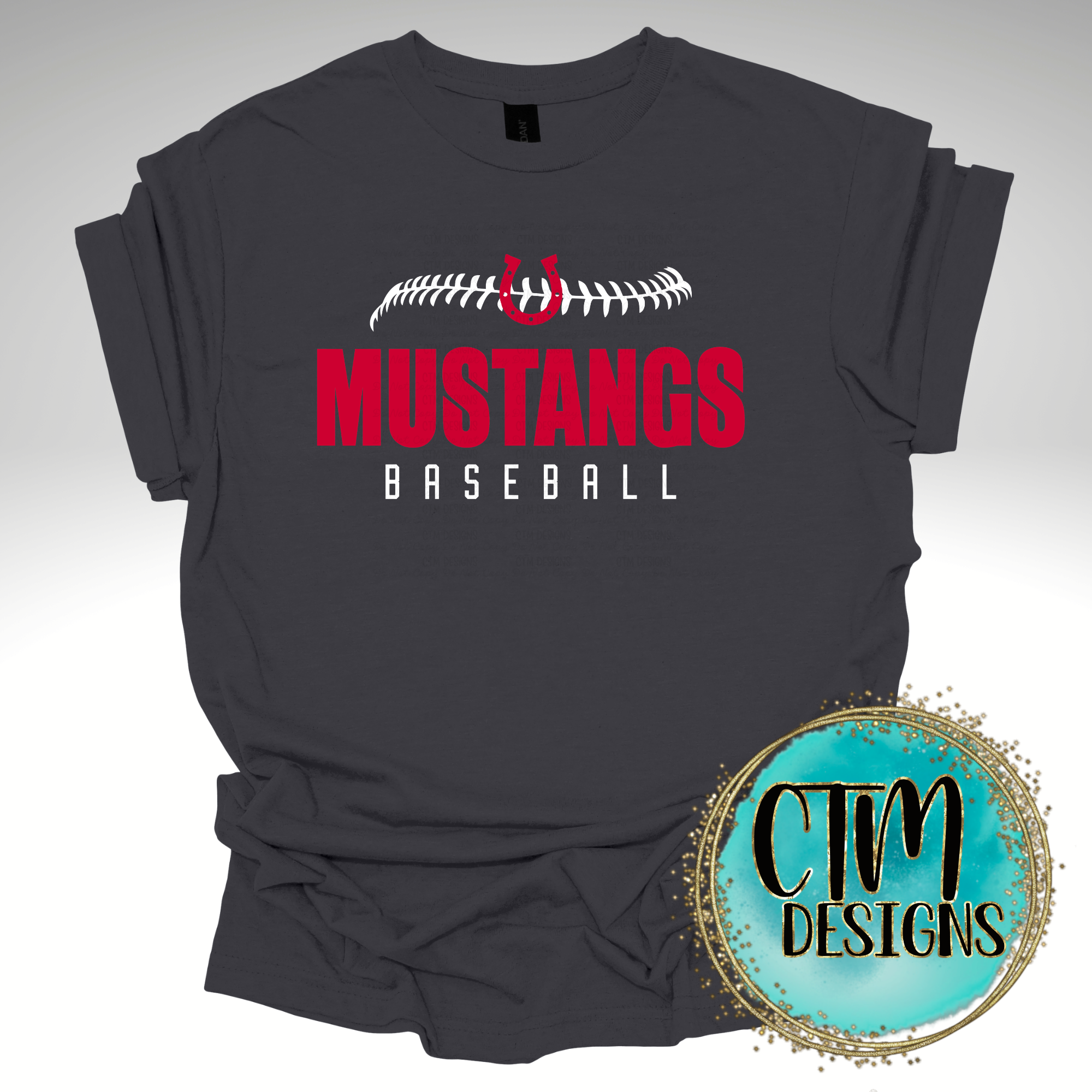 Mustangs Baseball – CTM Designs