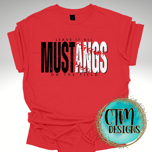 Mustangs Baseball Leave It on the Field