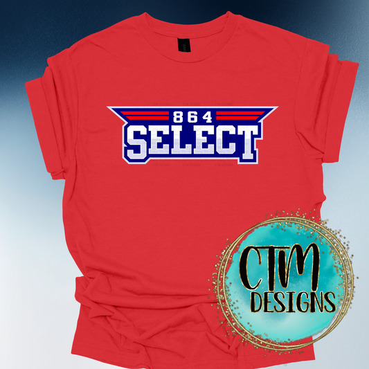 Select 864 Badge